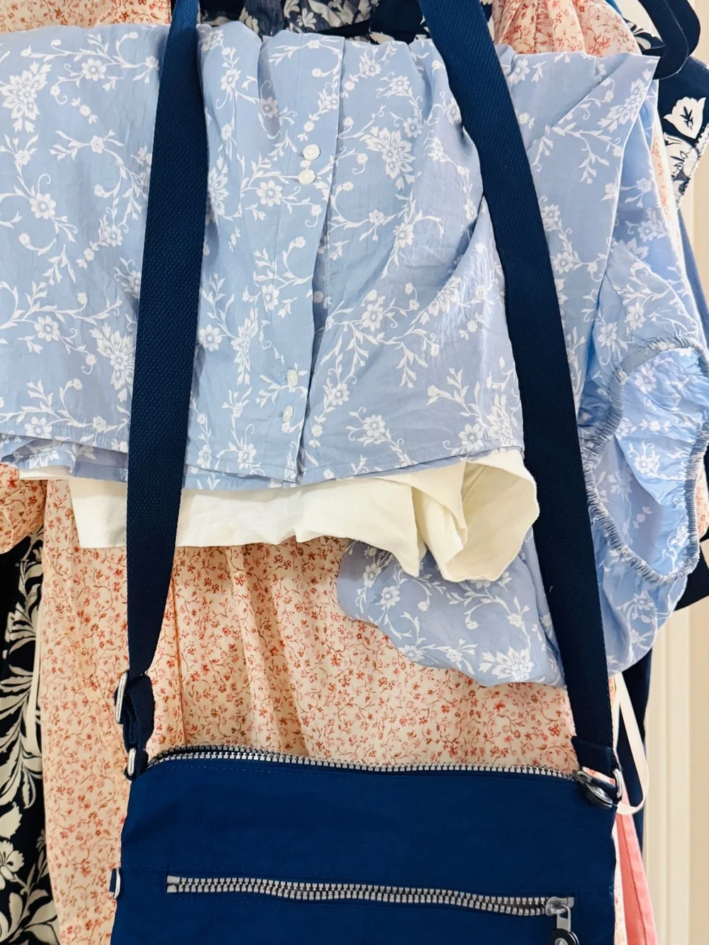 Kipling Blue Crossbody Bag